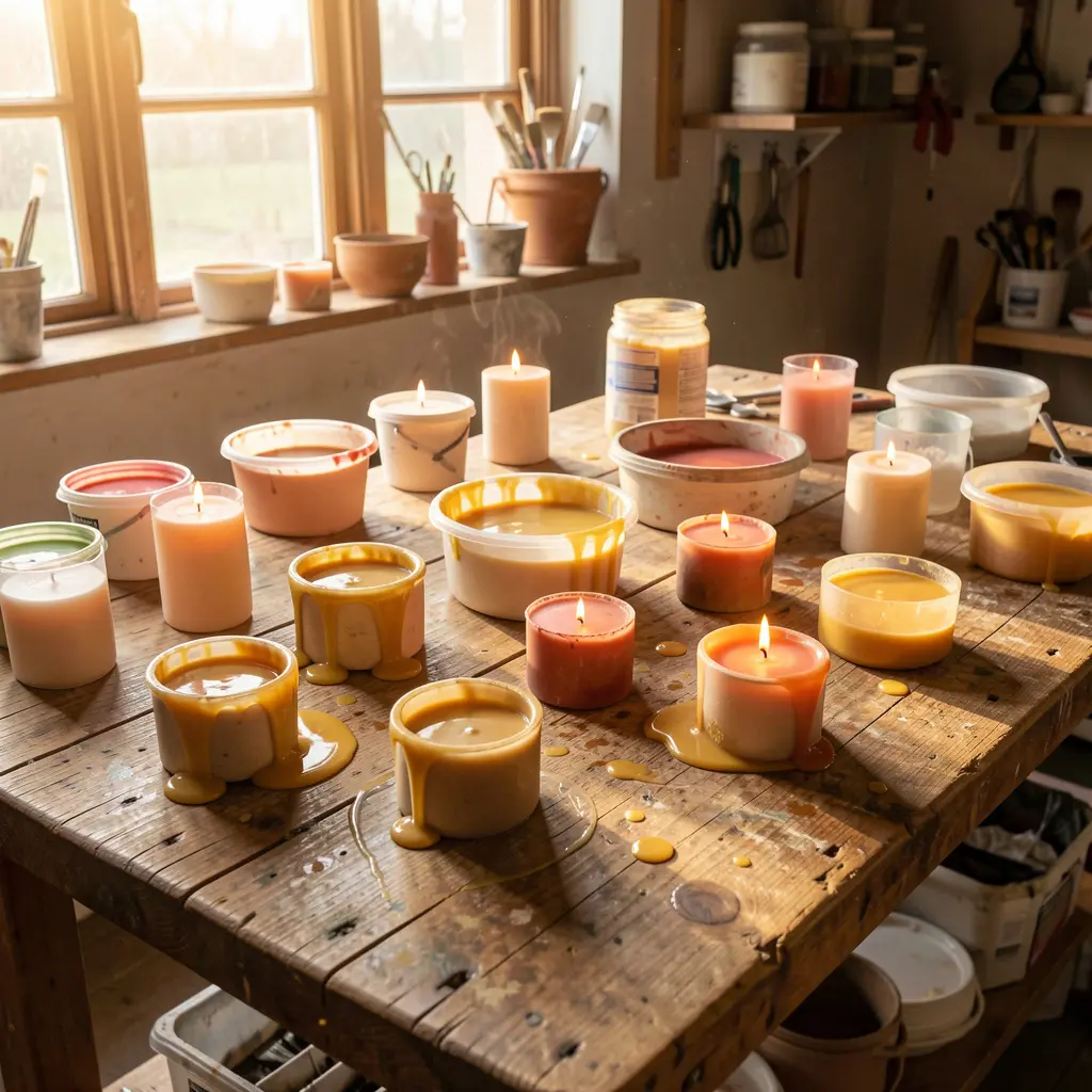 Candle making workshop